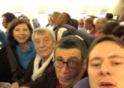 Au départ dans l'avion